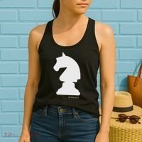 Knight Chess Piece Group Costume Chess Club Chess Board Women's Tank Top thumb 2