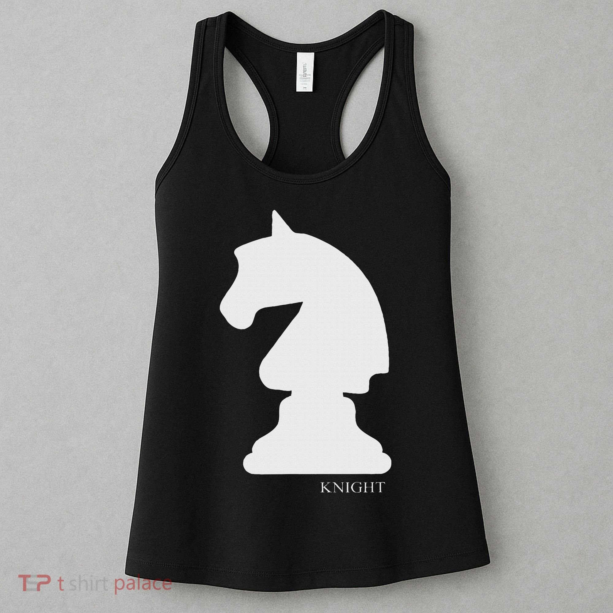 Knight Chess Piece Group Costume Chess Club Chess Board Women's Tank Top