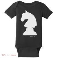 Knight Chess Piece Group Costume Chess Club Chess Board Baby Bodysuit thumb 0