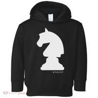 Knight Chess Piece Group Costume Chess Club Chess Board Toddler Hoodie thumb 0
