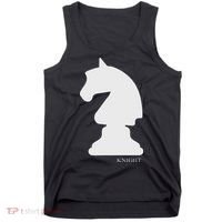 Knight Chess Piece Group Costume Chess Club Chess Board Tank Top thumb 0