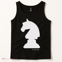 Knight Chess Piece Group Costume Chess Club Chess Board Tank Top thumb 2