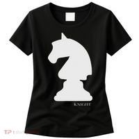 Knight Chess Piece Group Costume Chess Club Chess Board Women's T-Shirt thumb 0