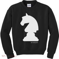 Knight Chess Piece Group Costume Chess Club Chess Board Kids Sweatshirt thumb 0