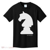 Knight Chess Piece Group Costume Chess Club Chess Board Kids T-Shirt thumb 0