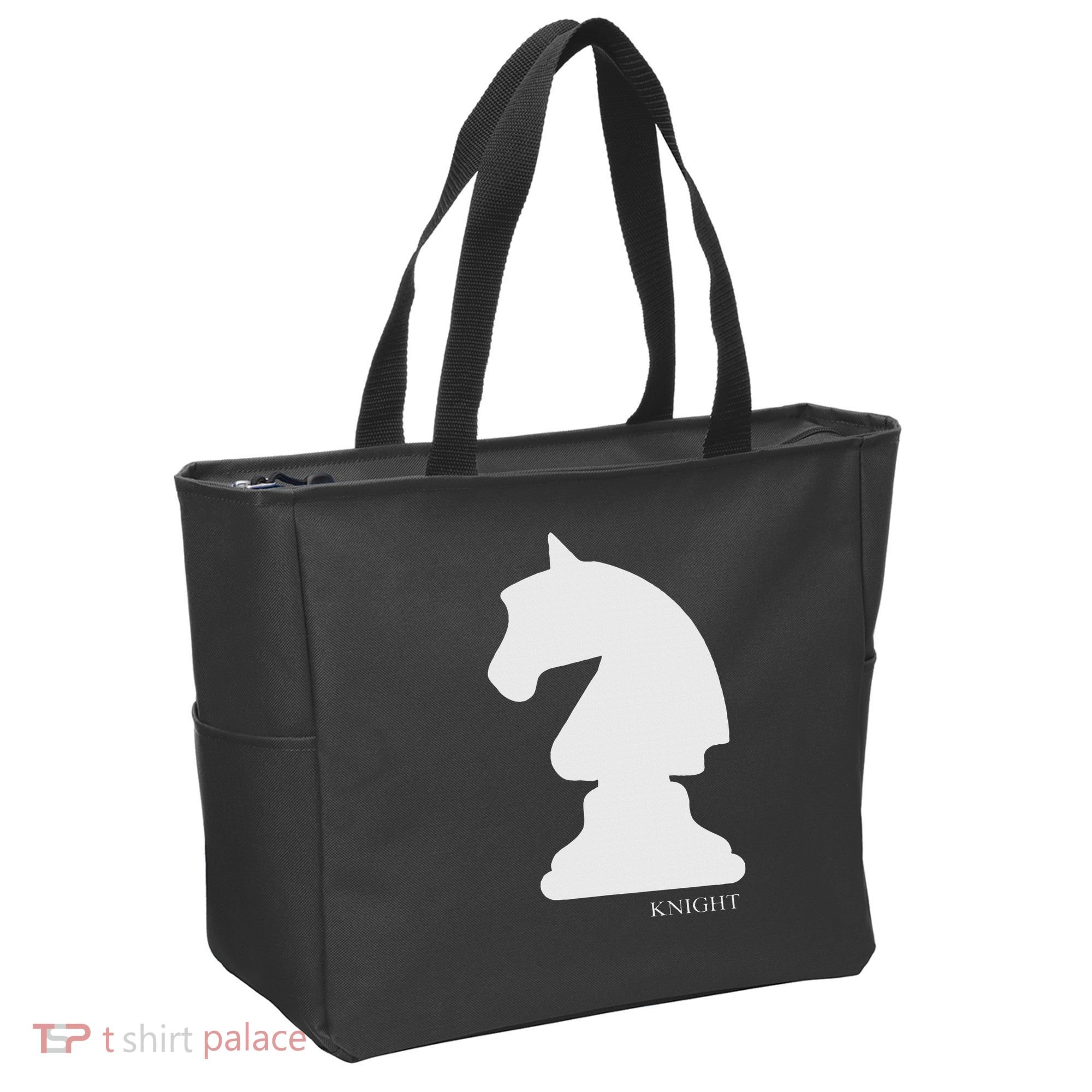 Knight Chess Piece Group Costume Chess Club Chess Board Tote Bag