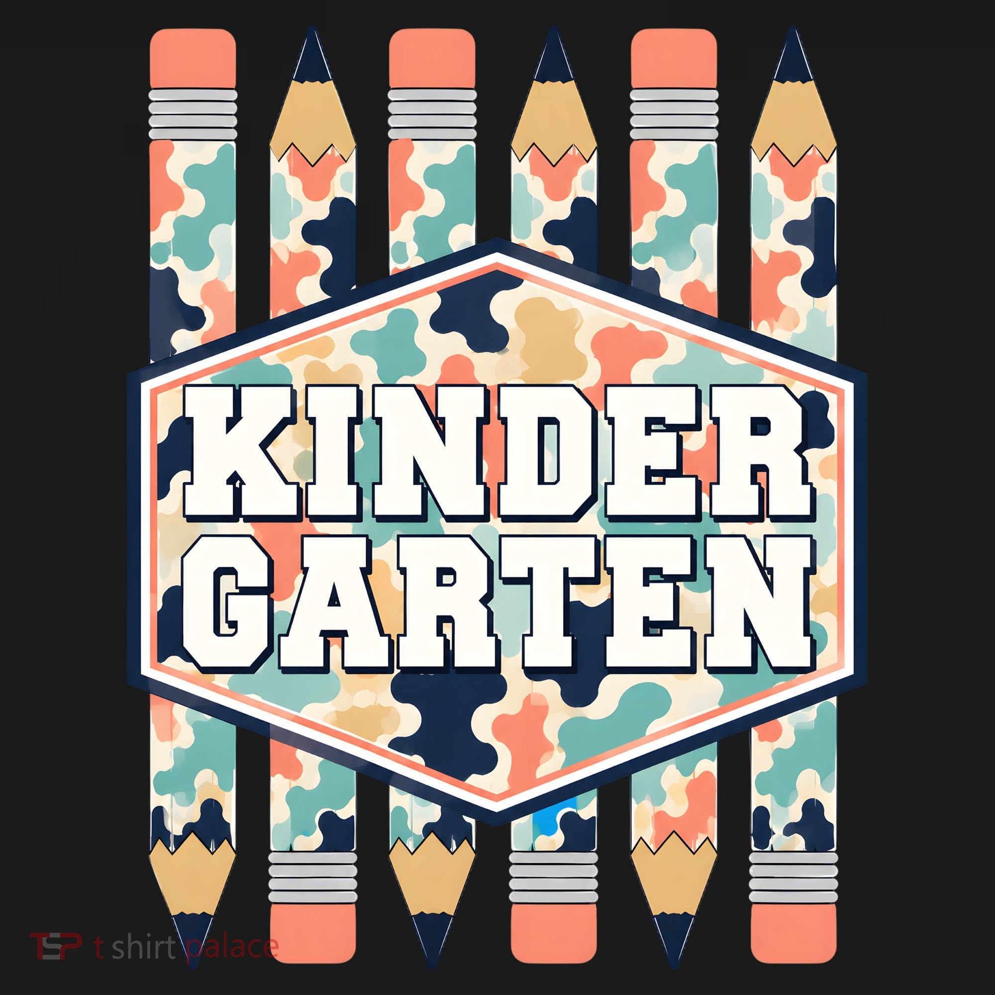 Kindergarten Camouflage Pencils Teachers Students Back To School Visor