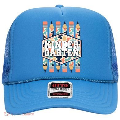 Kindergarten Camouflage Pencils Teachers Students Back To School Hat