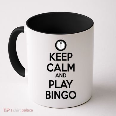 Keep Calm And Play Bingo Coffee Mug