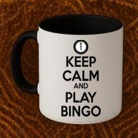 Keep Calm And Play Bingo Coffee Mug thumb 2