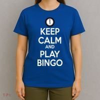 Keep Calm And Play Bingo T-Shirt thumb 4
