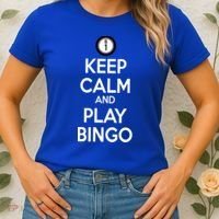Keep Calm And Play Bingo Women's T-Shirt thumb 2