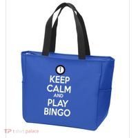 Keep Calm And Play Bingo Tote Bag thumb 3