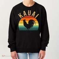 kauai chicken rooster hawaii Women's Sweatshirt thumb 0