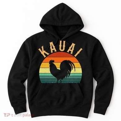 kauai chicken rooster hawaii Hoodie
