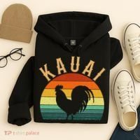 kauai chicken rooster hawaii Hoodie thumb 4