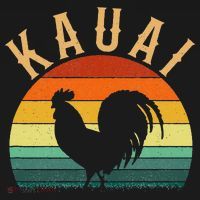 kauai chicken rooster hawaii Apron thumb 3
