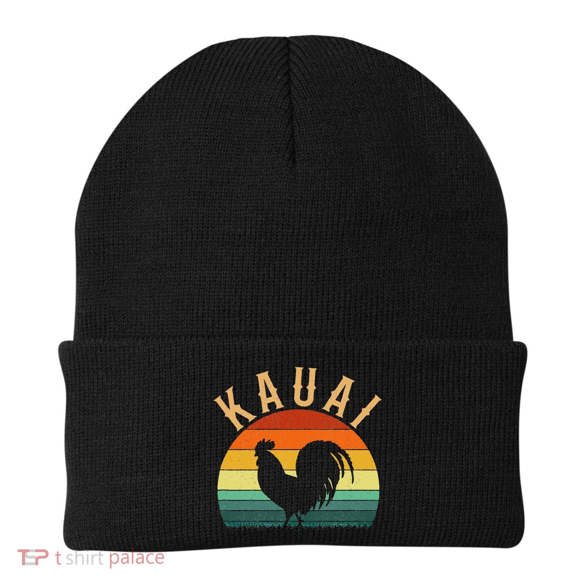 kauai chicken rooster hawaii Beanie