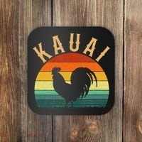 kauai chicken rooster hawaii Coaster thumb 0