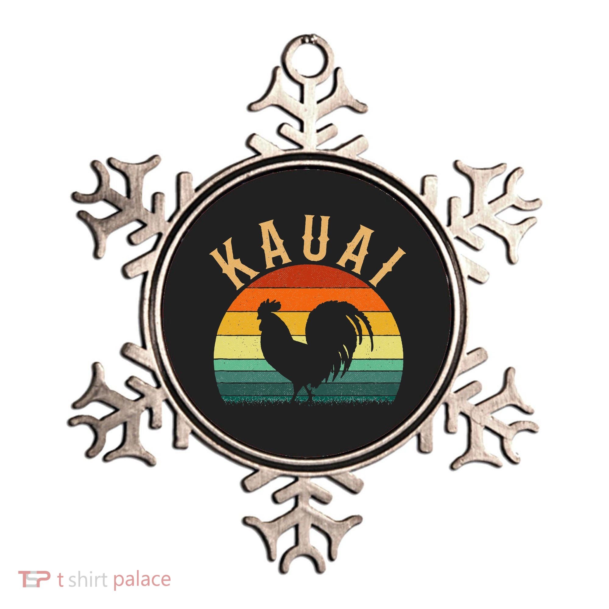 kauai chicken rooster hawaii Ornament