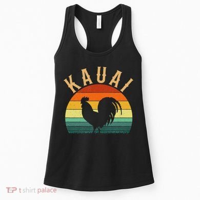 kauai chicken rooster hawaii Women's Tank Top