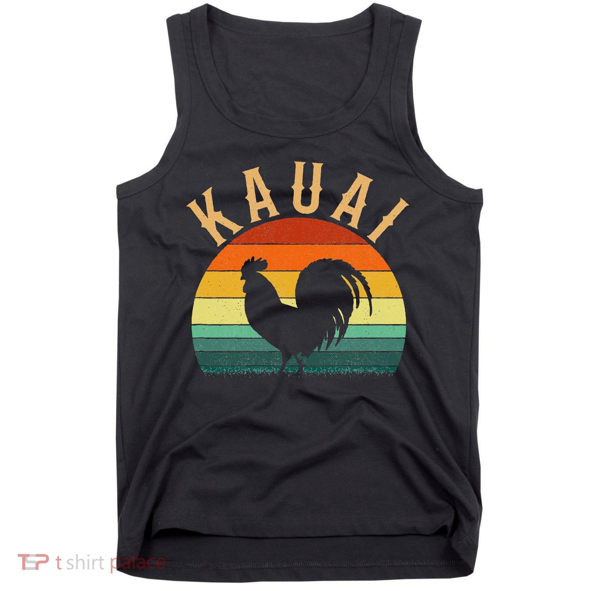 kauai chicken rooster hawaii Tank Top