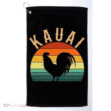 kauai chicken rooster hawaii Golf Towel