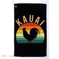 kauai chicken rooster hawaii Golf Towel thumb 0