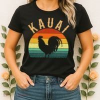 kauai chicken rooster hawaii Women's T-Shirt thumb 2