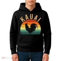 kauai chicken rooster hawaii Kids Hoodie thumb 4