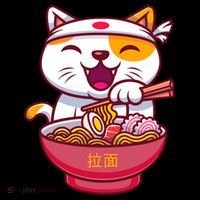Kawaki Cat Ramen Anime Cartoon Coffee Mug thumb 5