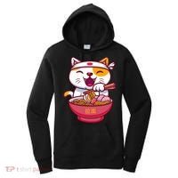 Kawaki Cat Ramen Anime Cartoon Women's Hoodie thumb 0