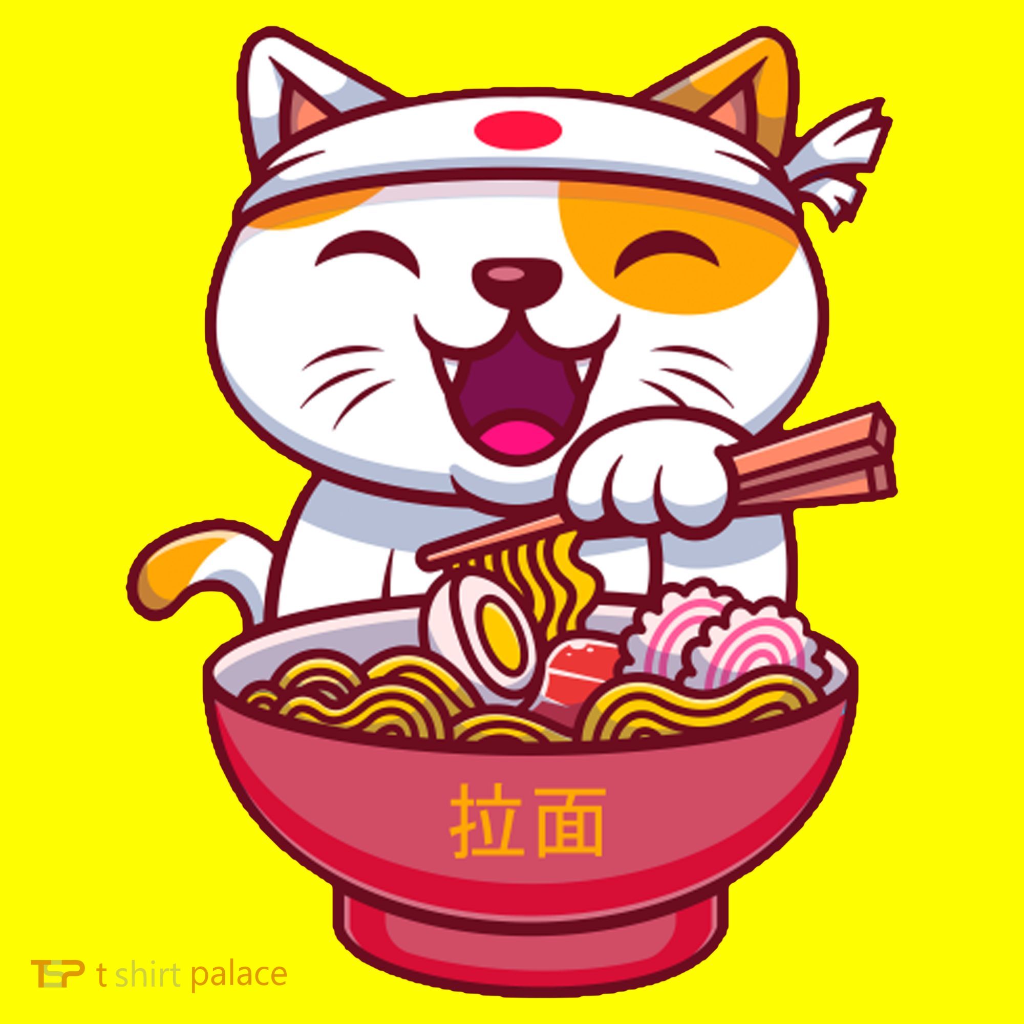 Kawaki Cat Ramen Anime Cartoon Baby Bodysuit