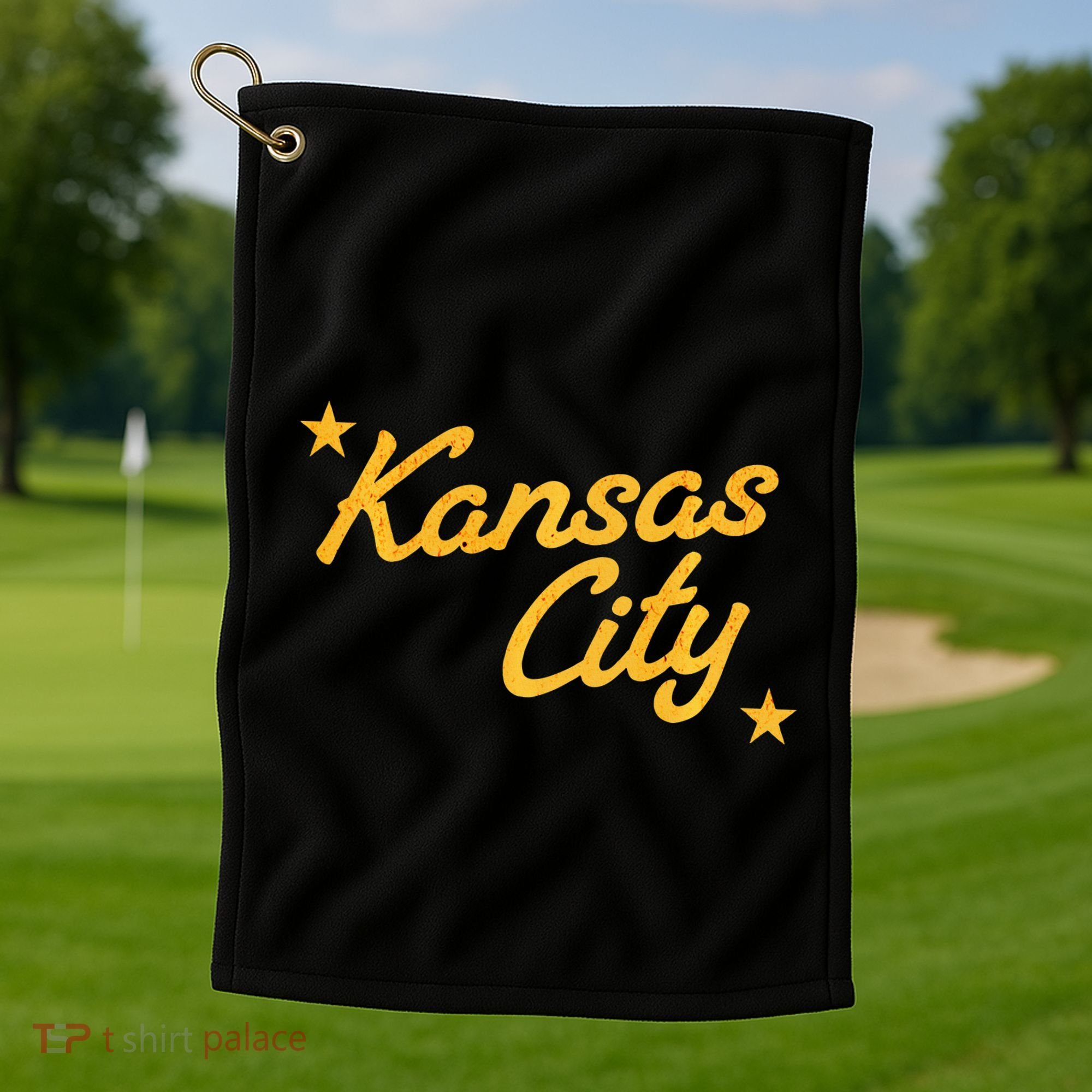Kansas City Retro Apparel Kc Golf Towel