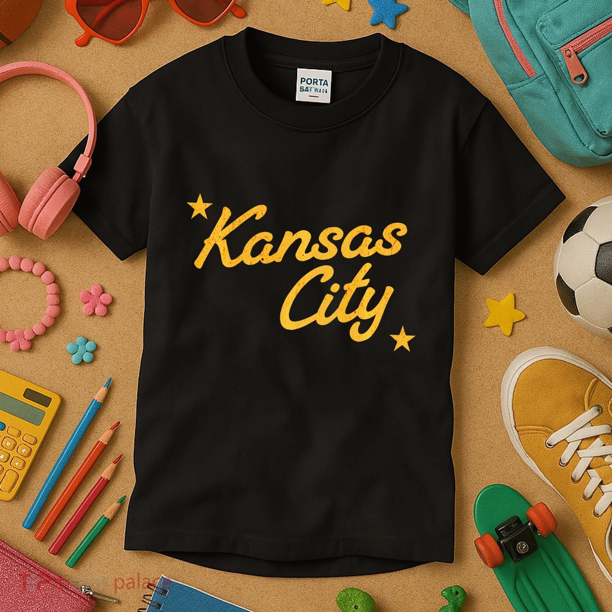 Kansas City Retro Apparel Kc Kids T-Shirt