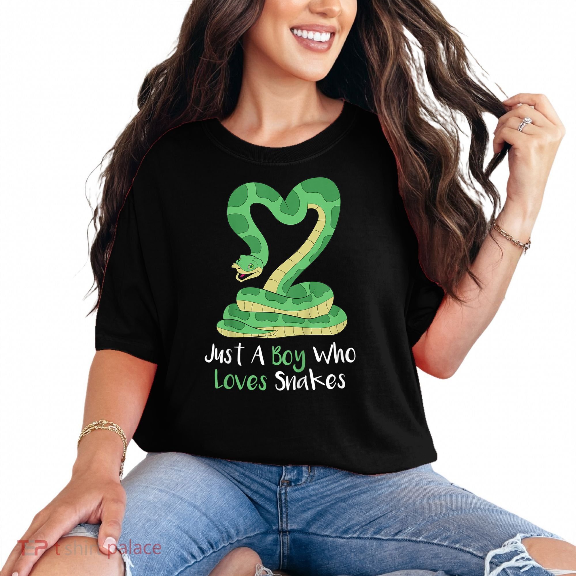 Kids Cute Snake | Boa Constrictor Comfort Colors T-Shirt