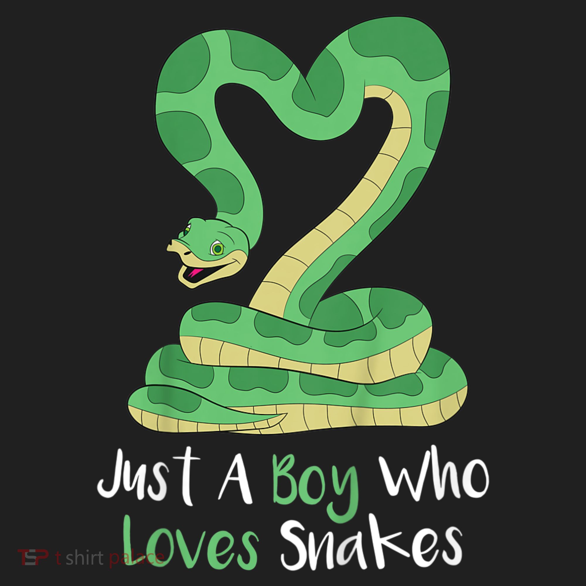 Kids Cute Snake | Boa Constrictor Comfort Colors T-Shirt