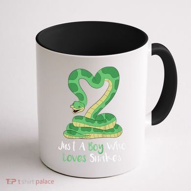 Kids Cute Snake | Boa Constrictor Coffee Mug back