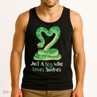 Kids Cute Snake | Boa Constrictor Tank Top thumb 3