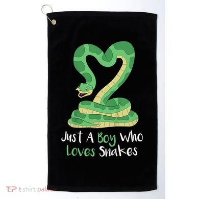 Kids Cute Snake | Boa Constrictor Golf Towel