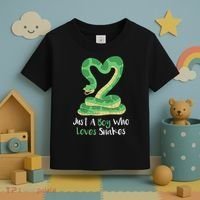 Kids Cute Snake | Boa Constrictor Toddler T-Shirt thumb 3