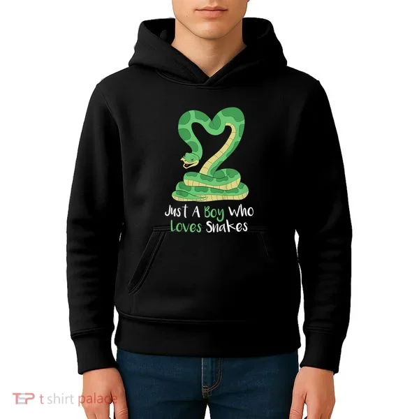 Kids Cute Snake | Boa Constrictor Kids Hoodie