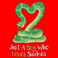 Kids Cute Snake | Boa Constrictor Santa Hat thumb 1