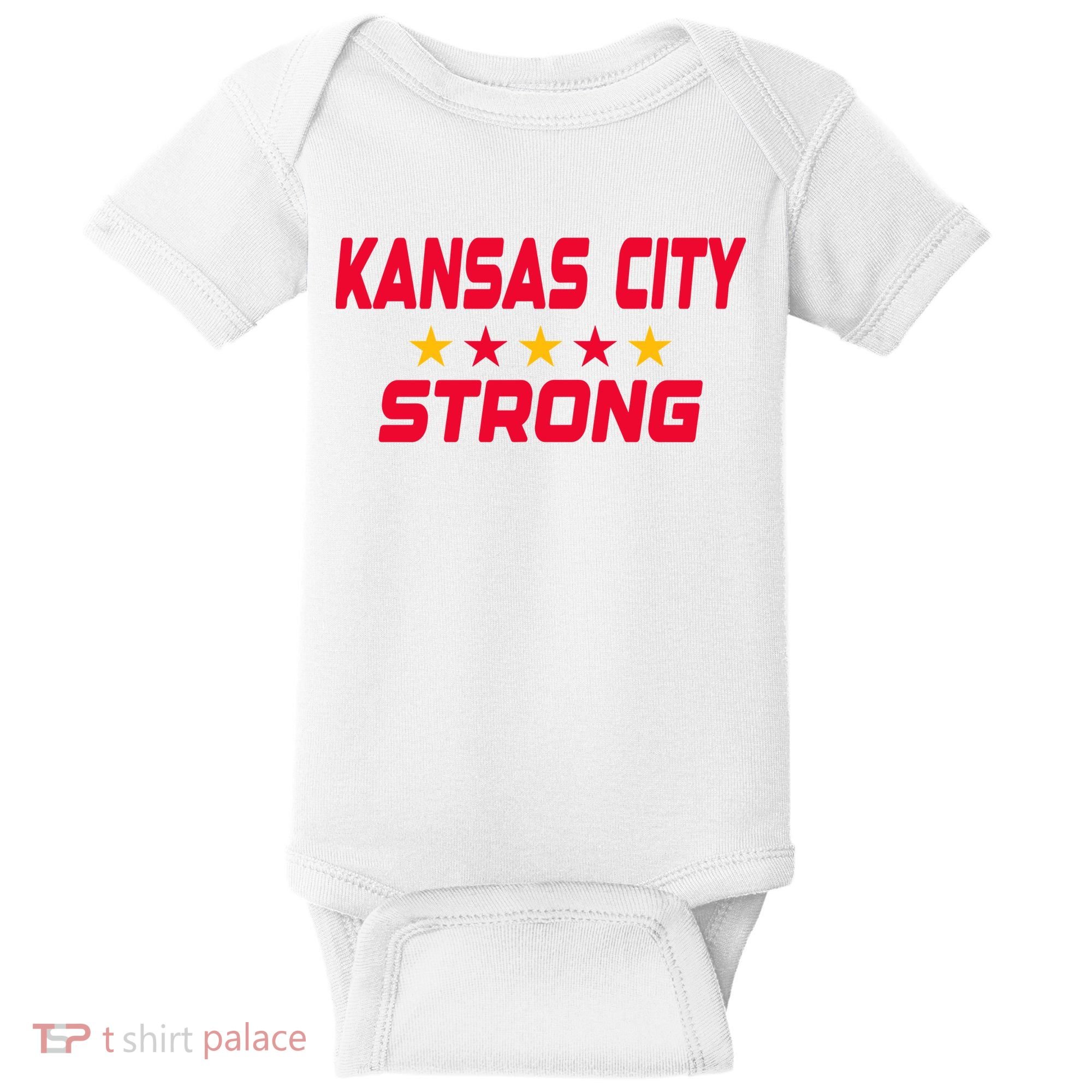 Kansas City Strong Baby Bodysuit
