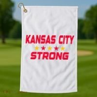 Kansas City Strong Golf Towel thumb 1