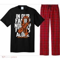 Kidney Cancer Support Family Kidney Cancer Awareness Pajama Set thumb 0