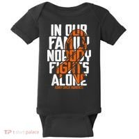Kidney Cancer Support Family Kidney Cancer Awareness Baby Bodysuit thumb 0