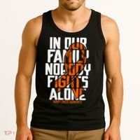 Kidney Cancer Support Family Kidney Cancer Awareness Tank Top thumb 3