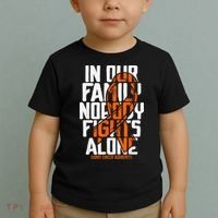 Kidney Cancer Support Family Kidney Cancer Awareness Toddler T-Shirt thumb 2