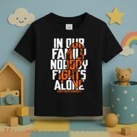 Kidney Cancer Support Family Kidney Cancer Awareness Toddler T-Shirt thumb 3